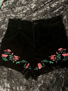 Iron Fist Kind of a Freak Velvet Shorts NWT size Small